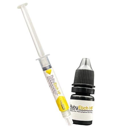 ΣΥΣΤΗΜΑ ΕΠΙΣΚΕΥΗΣ ΠΟΡΣΕΛΑΝΗΣ - RubyEtch HF Porcelain Repair kit (3ml+3ml)