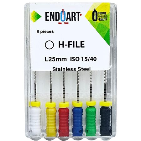 H- files EndoArt - στα 25mm 