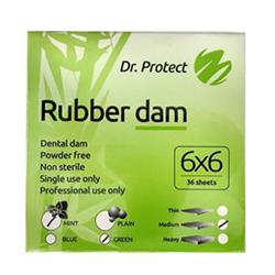 RUBBER DAM-Dr Protect- Green- Mint- MEDIUM